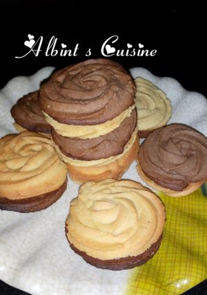 A picture of Butter swirl cookies.