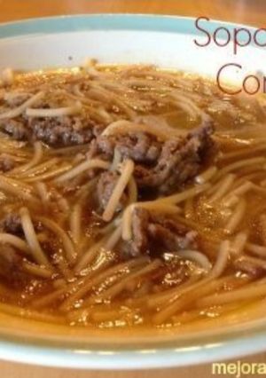 Una foto de Caldo de Spaghetti EXQUISITO