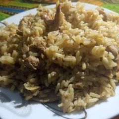 A picture of Chicken Pilau.