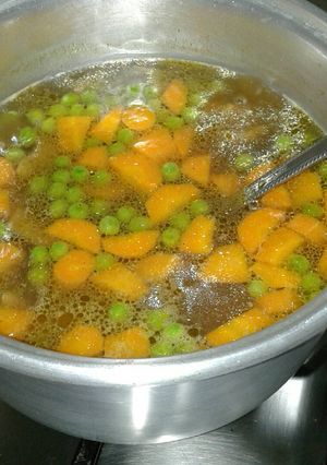 صورة لوصفة شوربة الخضار