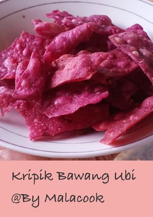 Foto resep Kripik bawang ubi ungu