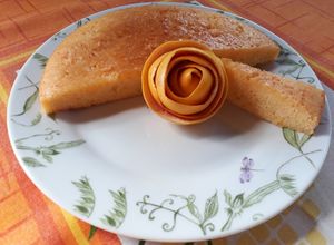 Una foto de Torta o budín de pomelo