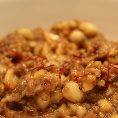 A picture of Peanut Halwa /Mungfali ka Halwa.
