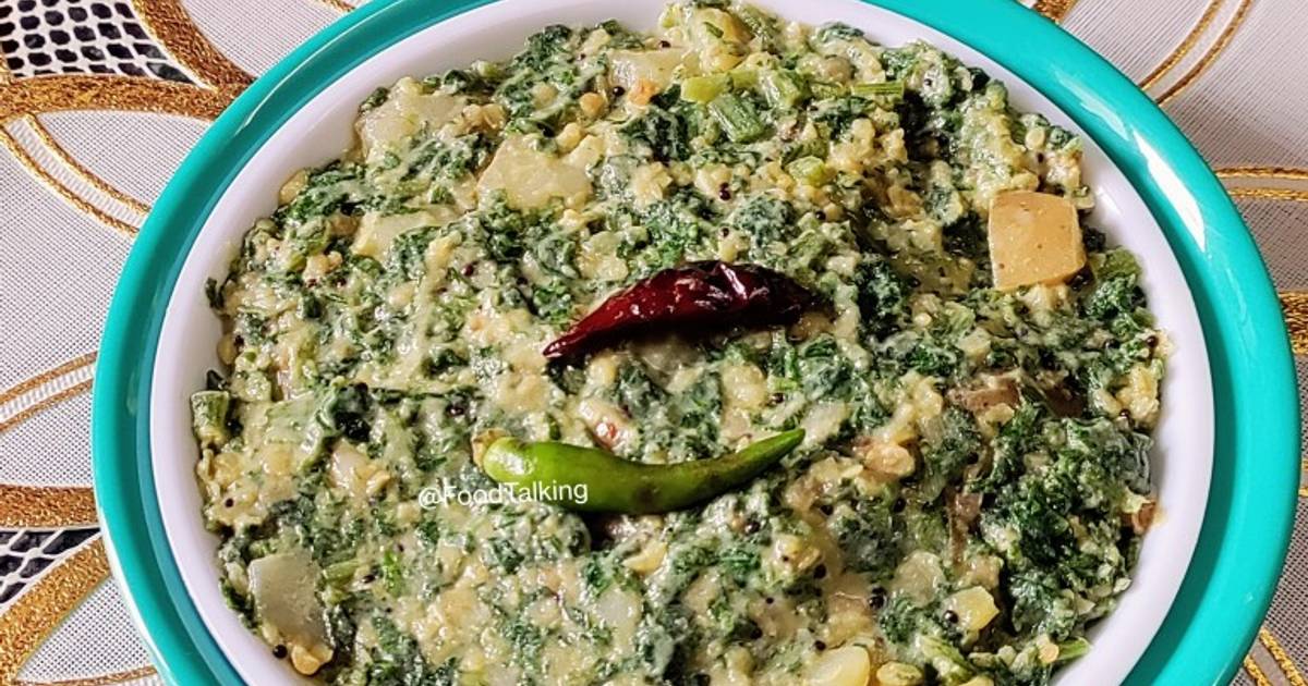 Pumpkin Saag Bhaji Recipe by Dr.Madhumita Mishra - Cookpad