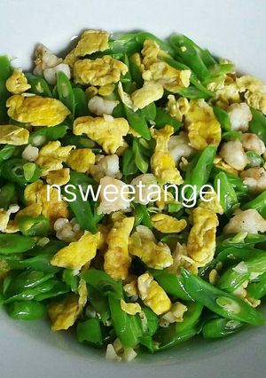 Foto resep Orak arik buncis telur udang