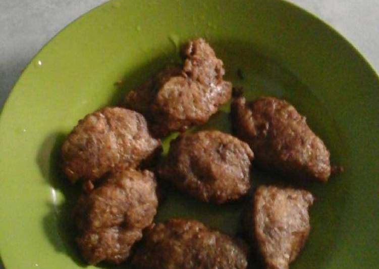 Bumbu Menyiapkan Perkedel jamur gerigit atau cenawan, Lezat Sekali