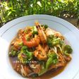 Tumis udang sayur