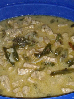 Foto resep Jangan Lombok Ijo Endesss (Tempe kuah santan masak cabe hijau)