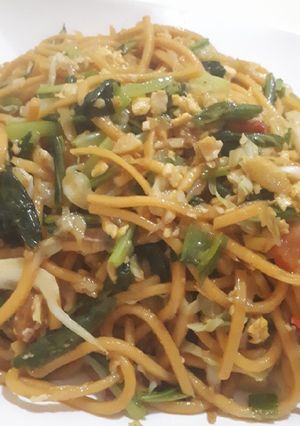 Foto resep Mie kuning lidi goreng simple enak
