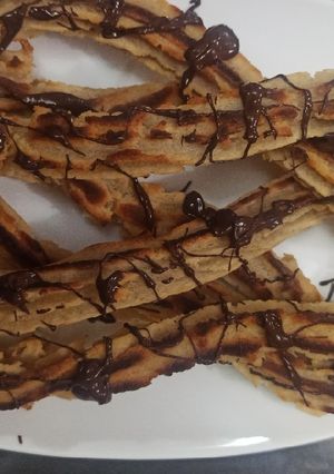 Una foto de Churros "light",al horno