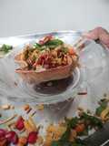 Usad Chaat in Baked Katori