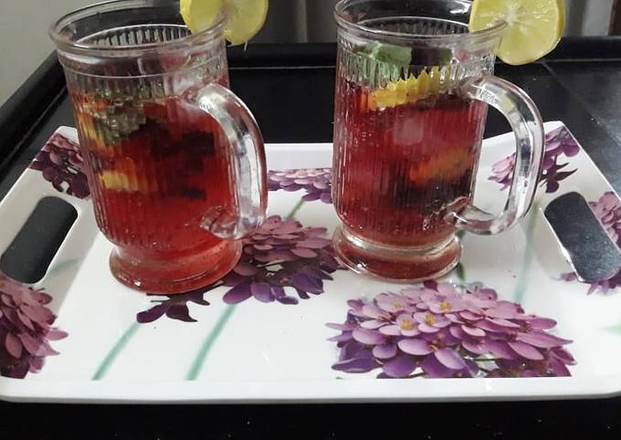 Recipe of Award-winning Beetroot mojito