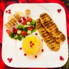 A picture of Turkish kabab (Eid special).