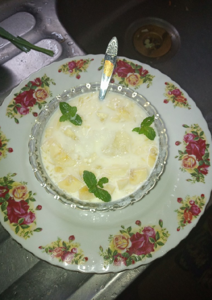 A picture of New version of my Banana fudge.