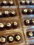 Apam Coklat Cheese Leleh Guna Blender