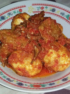 Foto resep Balado telor,tempe&teri