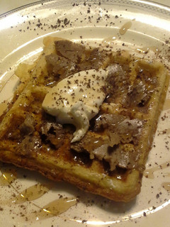 A picture of Waffles.