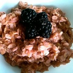 A picture of Pink Oatmeal.