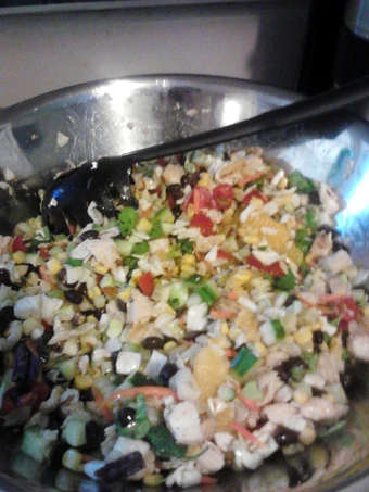 Recipe Everything but the kitchen sink chopped salad the So Delicious Can spoil the tongue