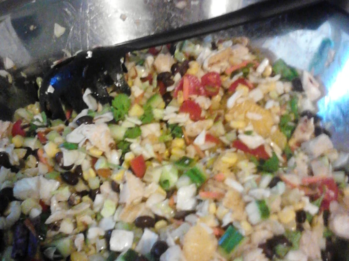 Recipe Everything but the kitchen sink chopped salad the So Delicious Can spoil the tongue