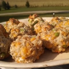 A picture of Rachael's Sausage Balls.