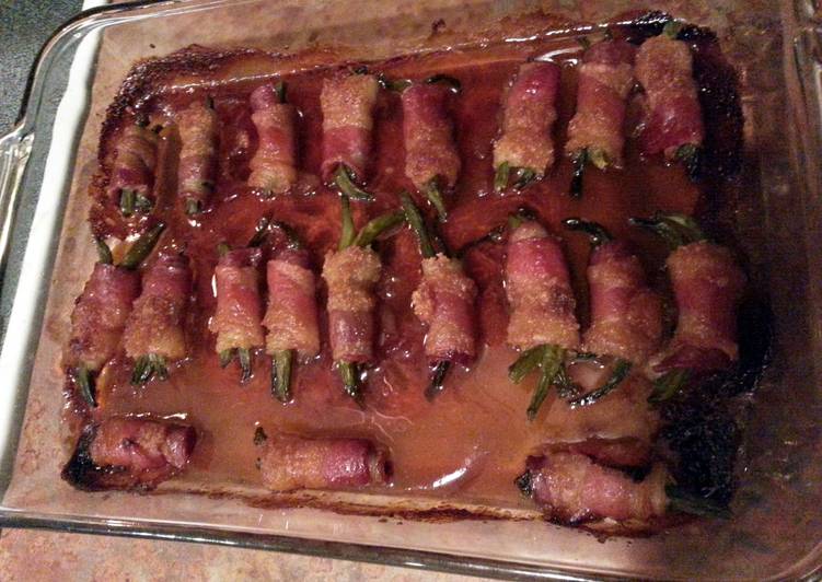 Recipe of Super Quick Homemade bacon wrapped green beans