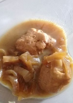 Foto resep MPAsi 11bln..Ayam kecap, saos tiram