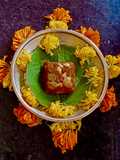 Atta Gud Ka Halwa Prasad for Navratri Ashtami Bhog/ Whole Wheat & Jaggery Halwa/ Kankecha Shira