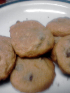 A picture of chocolate chip cookies.