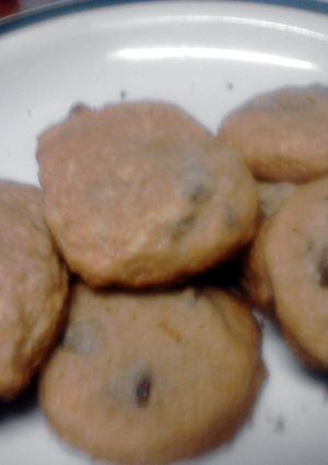 A picture of chocolate chip cookies.