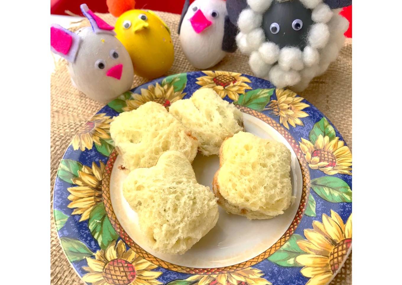 🐰Easter Bunny Choco Bread (Snack MPASI 1Y+)