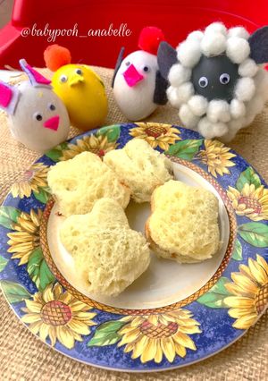 Foto resep 🐰Easter Bunny Choco Bread (Snack MPASI 1Y+)