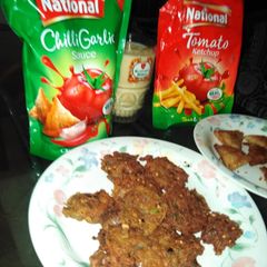 A picture of Crispy Pakistani pakory.