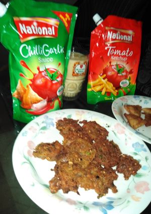 A picture of Crispy Pakistani pakory.