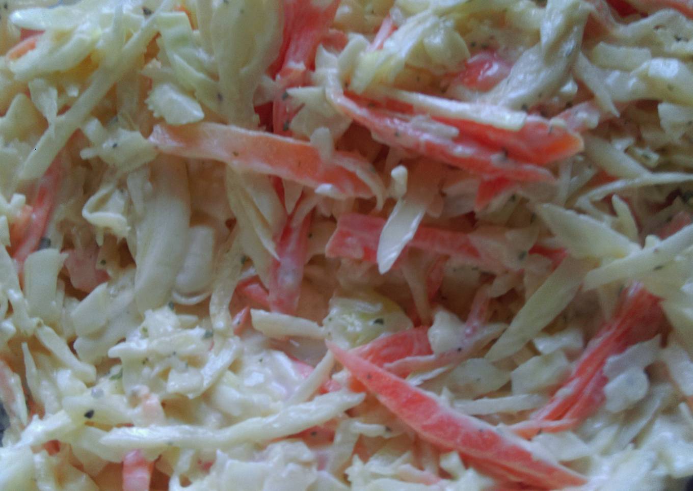 Mandys easy coleslaw