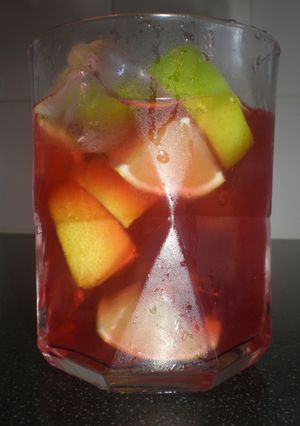 A picture of Dan's Sweet Tea.