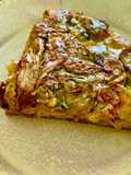 Tortilla de lechuga con ciboulette
