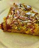 Tortilla de lechuga con ciboulette