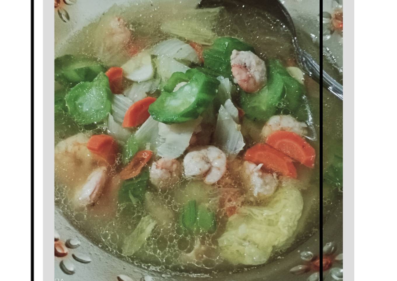 Capcay Soup (Capcay Kuah Sederhana)