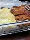 Bread Crumb Pork Chop and Steam Egg Lunch Box