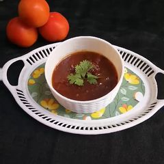 Jaggery-Tomato Chutney A picture of Jaggery-Tomato Chutney.