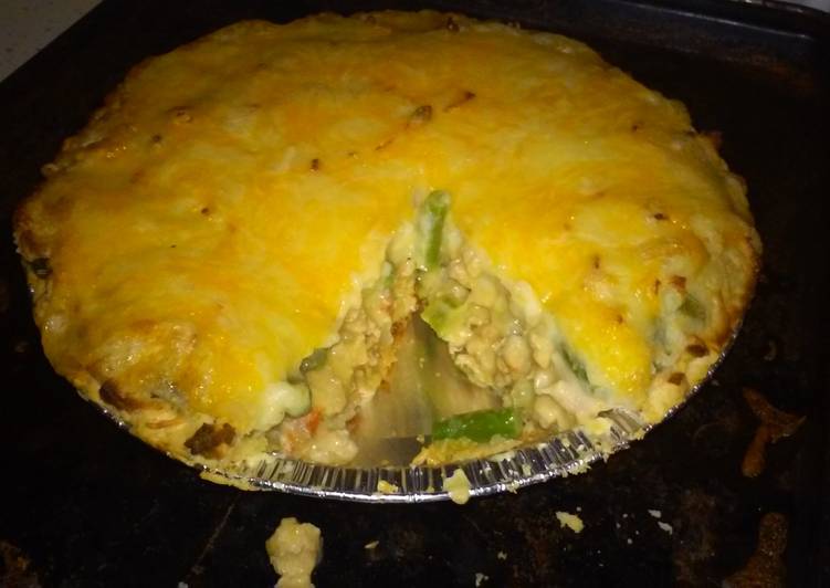 How to Make Homemade Dinner pie (sheppard pie)