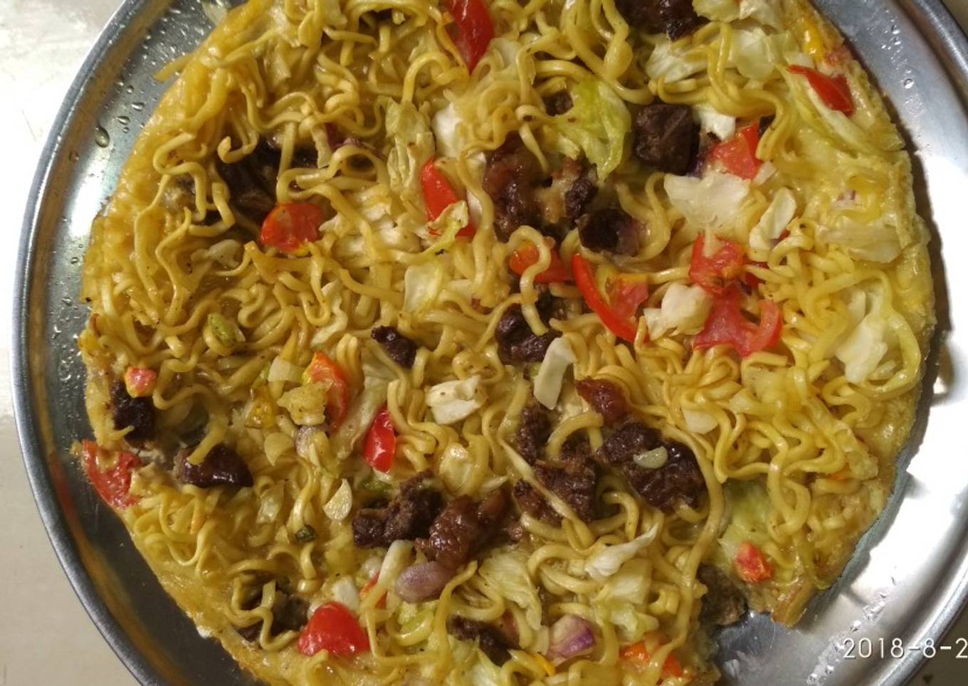 Ommelette jeroan sapi