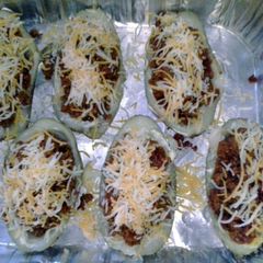 A picture of The Best Stuffed Potato Skins.