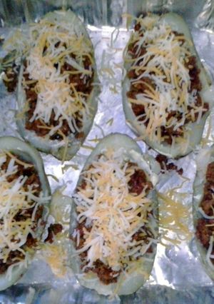 A picture of The Best Stuffed Potato Skins.