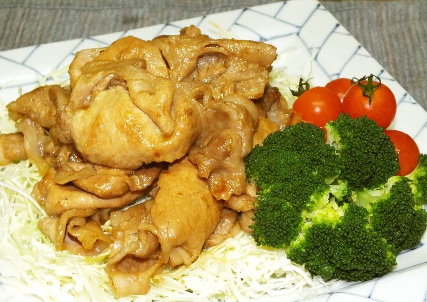 Ever Popular Ginger Fried Pork