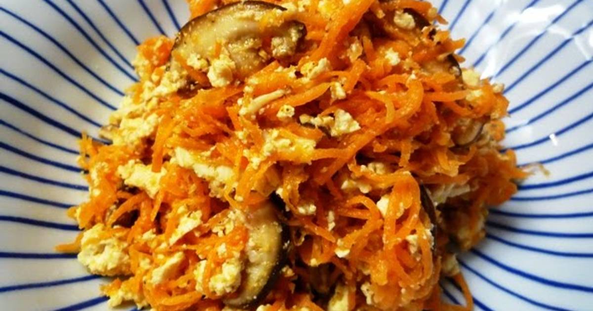 Crumbled Tofu and Carrot With Sesame Recipe by cookpad.japan Cookpad