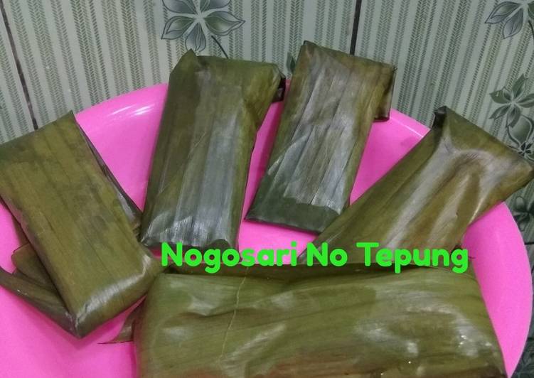 resep cara membuat Nogosari Kw(no tepung)