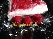 Una foto de cheesecake de yogurt
