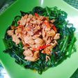 Kangkung siram ayam